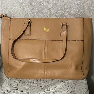 Emma Fox Tan Tote Bag